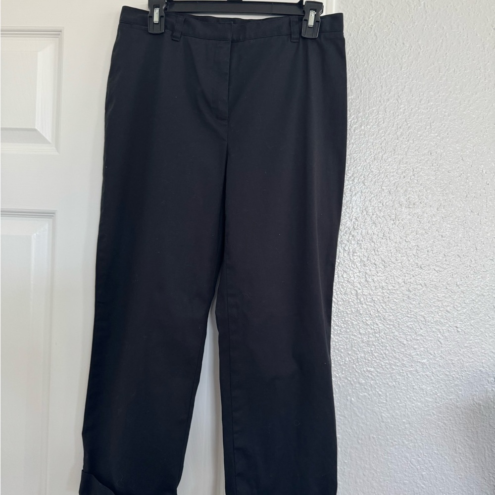Jones New York Classic Black Trousers